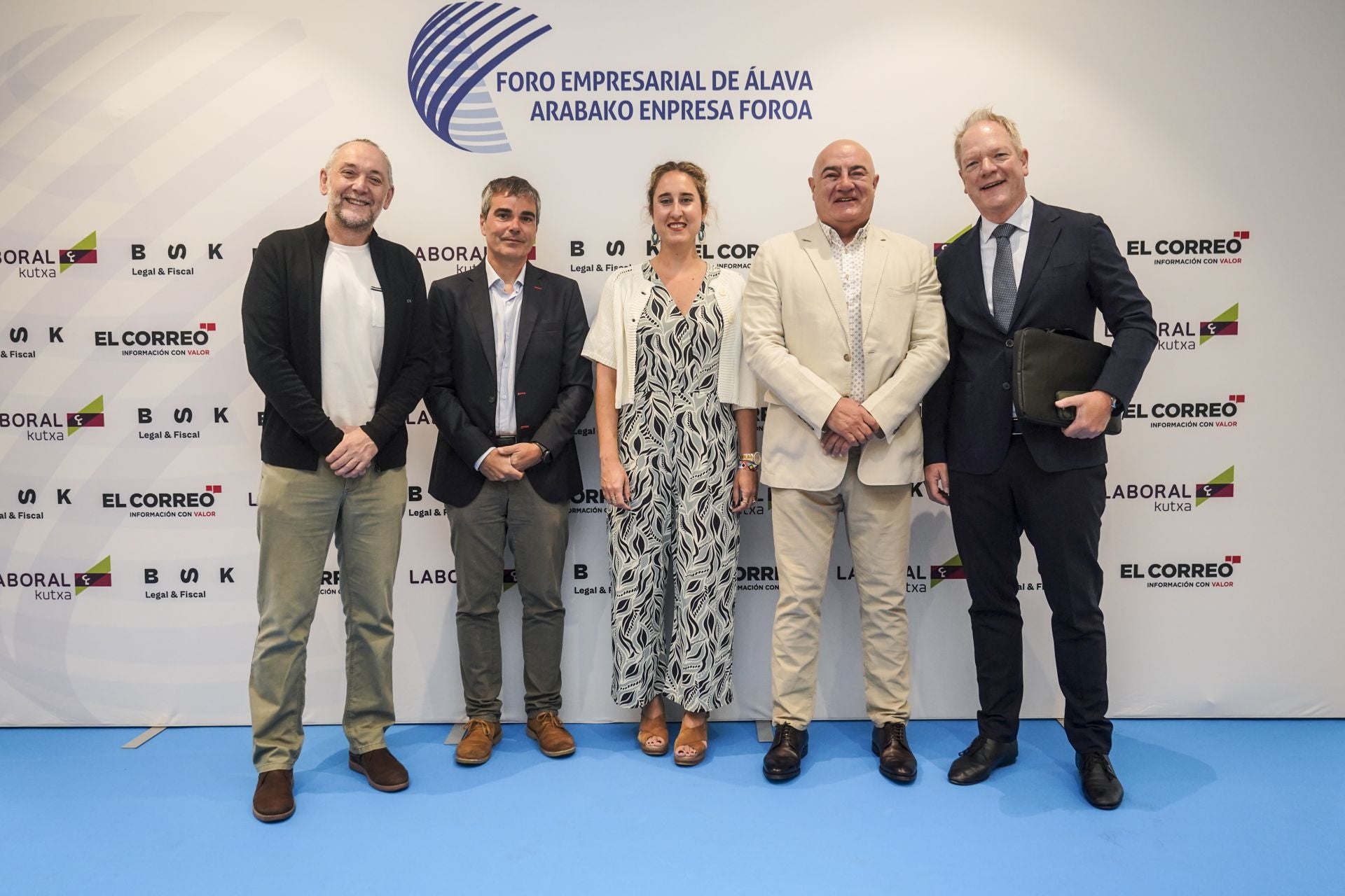 Kepa Ortiz de Urbina, Ramón Ugarte, Mar Dabán, Pablo de Oraá y Jens Hunke.