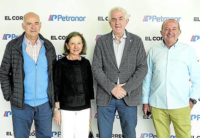 Adolfo López, Concepción Gorostidi, Mikel Etxebarria y Luis María Vega.