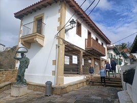 El emblemático edificio del Puerto Viejo de Getxo, construido en 1612, fue rehabilitado hace cinco años.