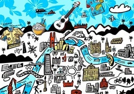 Pasa un día en Bilbao como si estuvieras en Hawái: pokes, camisas floreadas y... ¡vermú con ukelele!