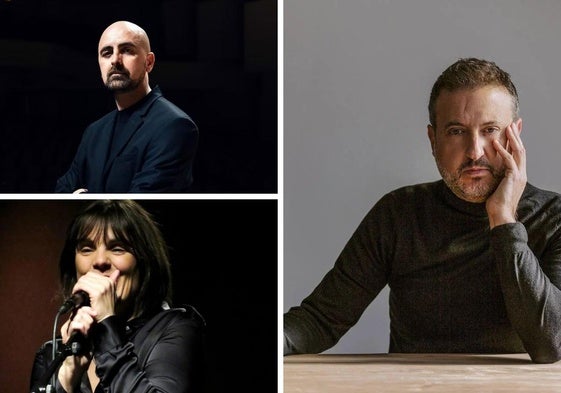 Oyarzabal, Etchegoyen y Carlos Mena, protagonistas del ciclo.