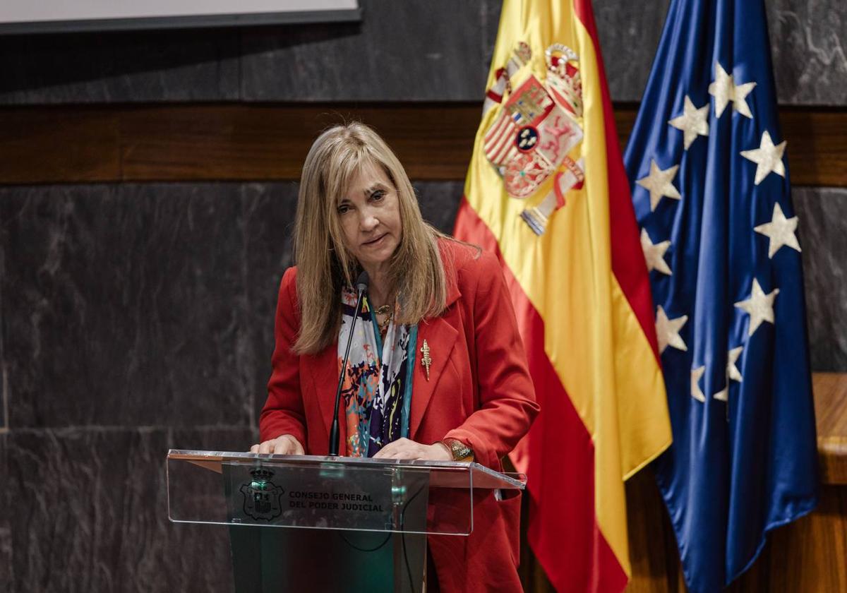 La presidenta del Tribunal Supremo y del Consejo General del Poder Judicial, Isabel Perelló.