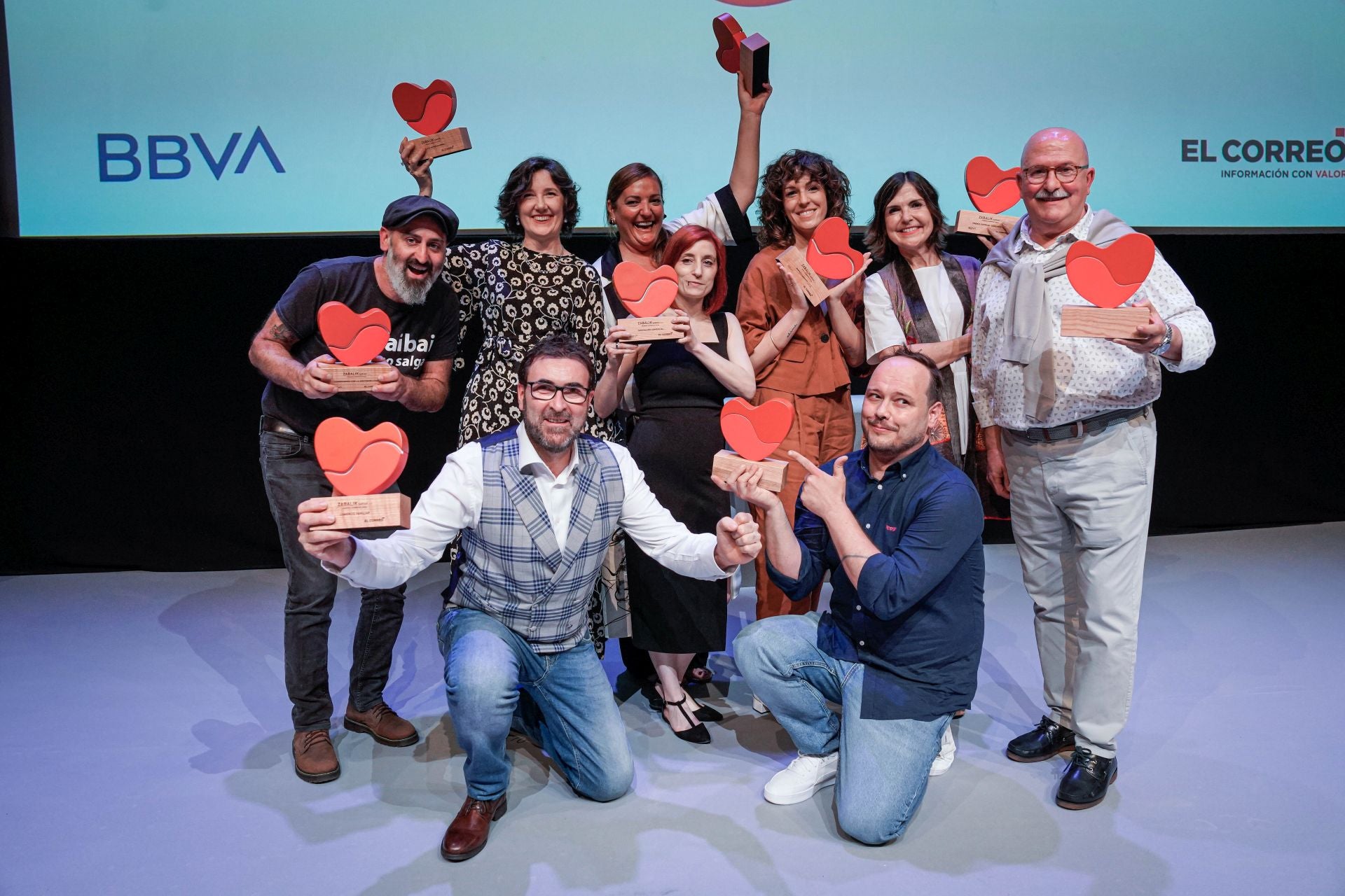 Las imágenes de los Premios Zabalik Sariak 2025