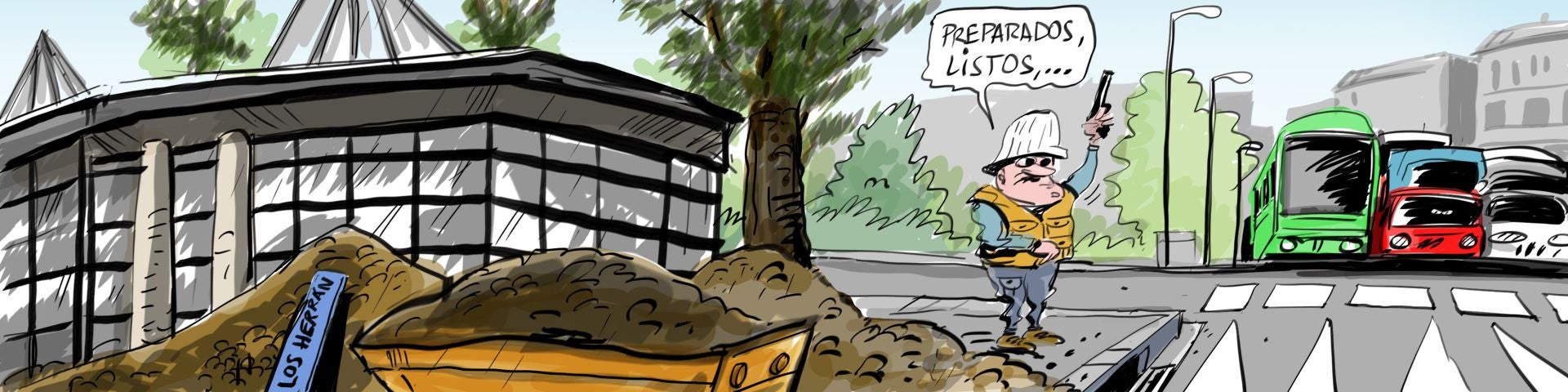 La viñeta de Cerrajería sobre la reapertura al tráfico de Los Herrán