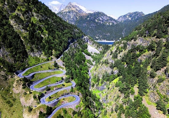 Las mejor sucesión de curvas de los Pirineos