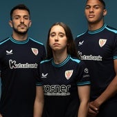 La segunda equipación del Athletic.