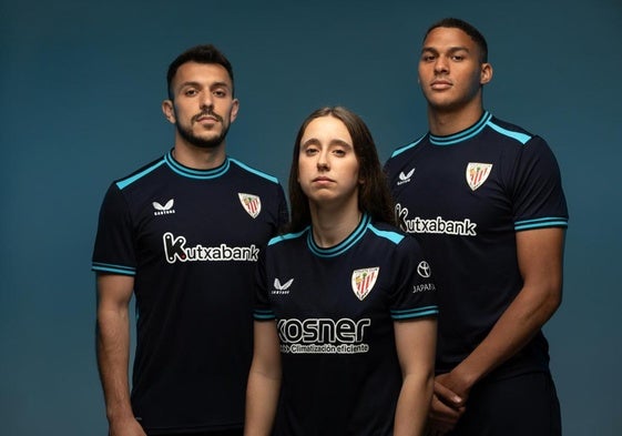 La segunda equipación del Athletic.
