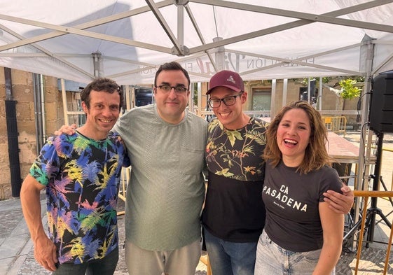 Koikili Lertxundi, Iñaki Maruri, Mitxel Santamarina e Itxaso Quintana