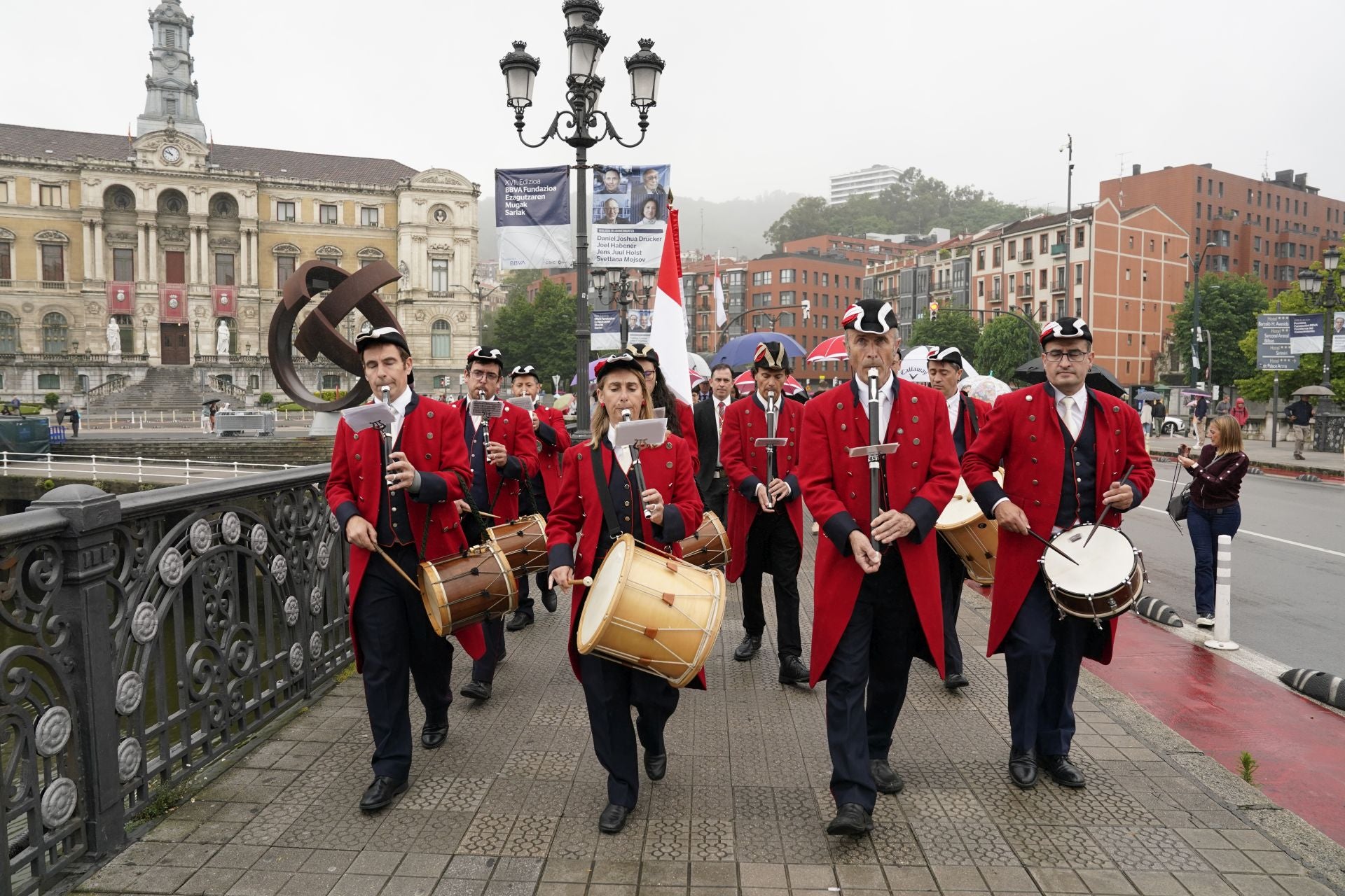 El acto oficial por el 725 aniversario de Bilbao, en imágenes