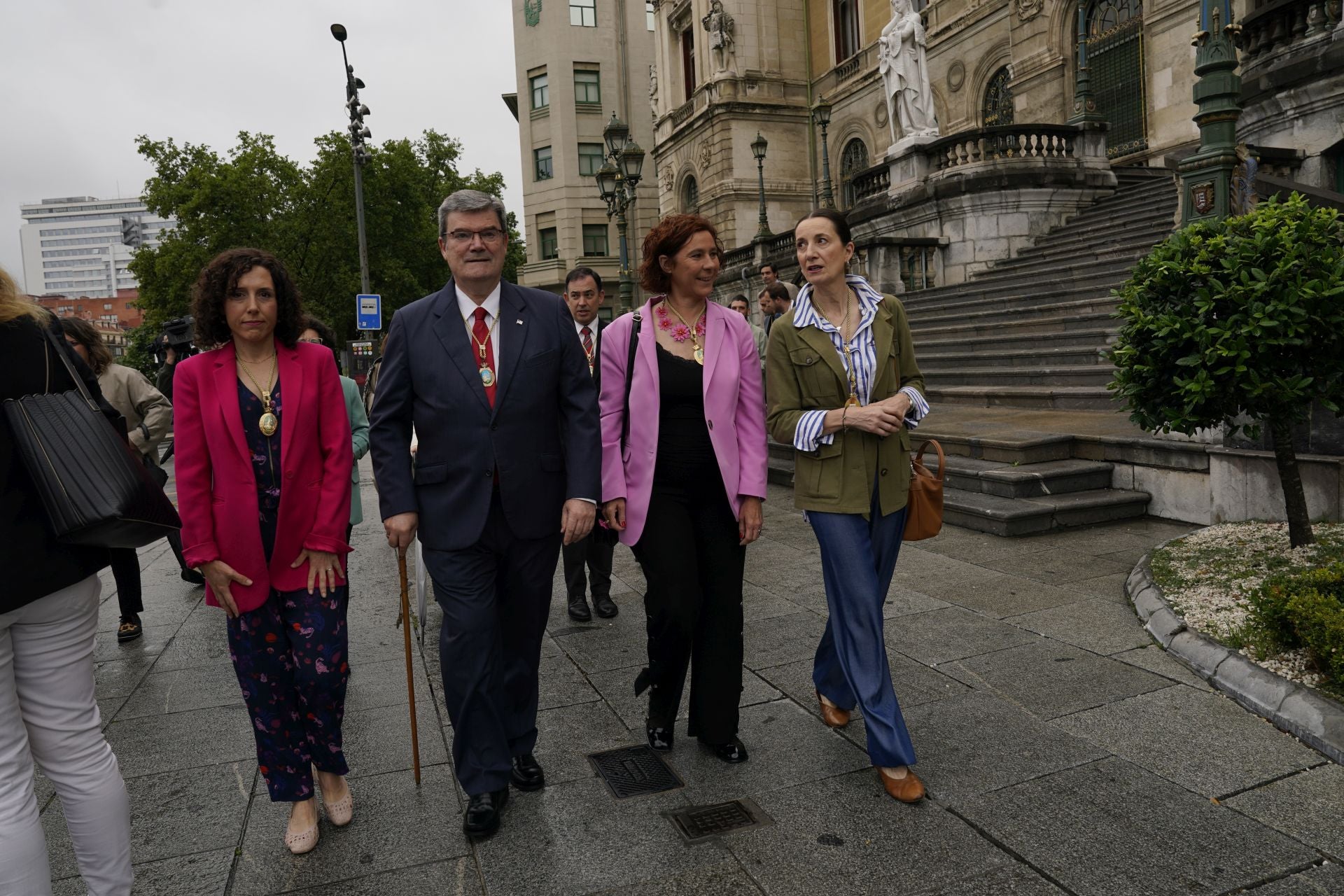 El acto oficial por el 725 aniversario de Bilbao, en imágenes