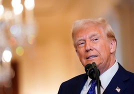 El presidente de Estados Unidos, Donald Trump.