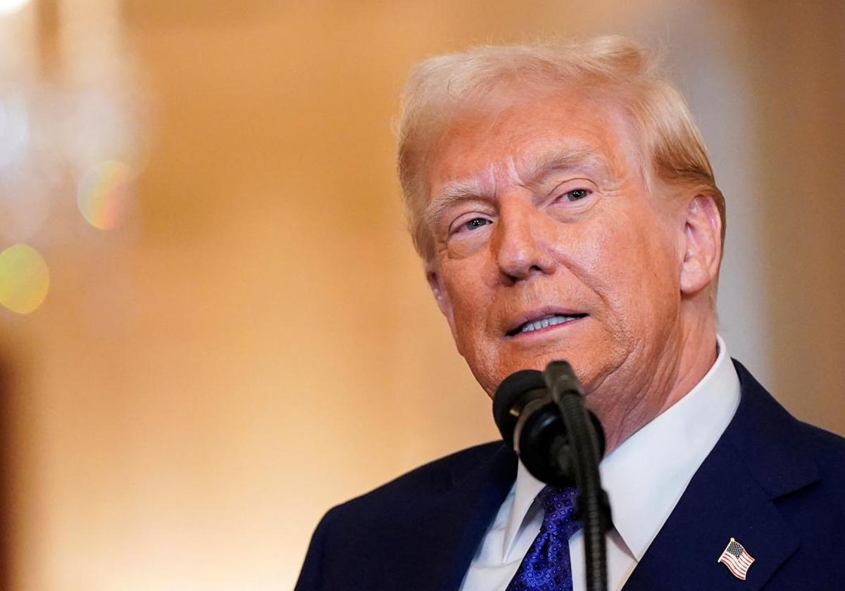 El presidente de Estados Unidos, Donald Trump.