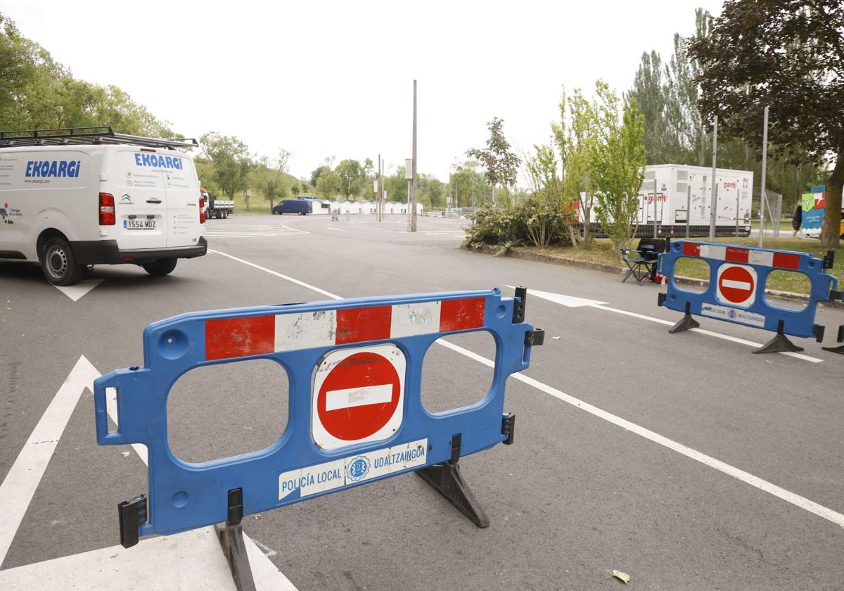 Cortes de tráfico y prohibiciones de aparcamiento por el Azkena