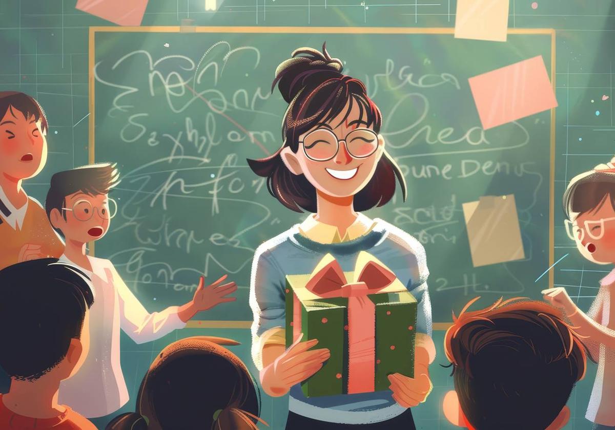 Regalos a los profesores a final de curso, ¿sí o no?