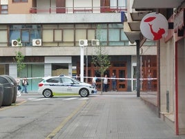Coche de la Policía de Getxo en un incidente ajeno a esta información.