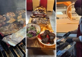 Cuatro kilos de carne y uno de patatas: así son los tablones XXL que triunfan en Bilbao
