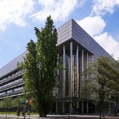 Exterior del Palacio de Justicia de Vitoria.