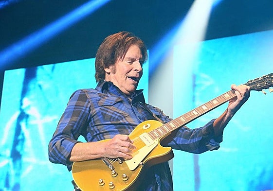 Fogerty, en su anterior visita al Azkena, en 2017.