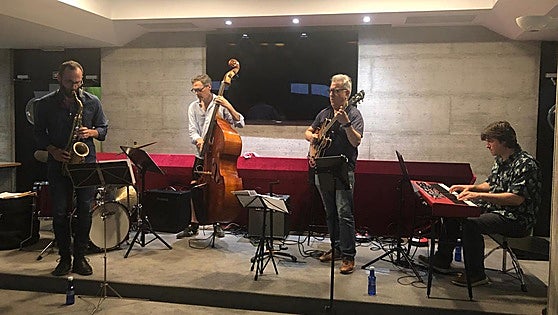 Reservoir Monks cerrando la Primavera Jazz en el Colegio de la Abogacía