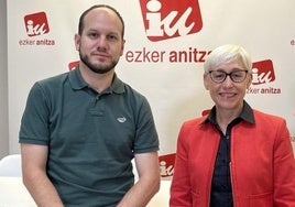 Iñigo Martínez y Arantza González, en una imagen de archivo.