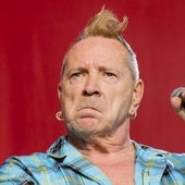 Lydon, con uno de sus característicos gestos.