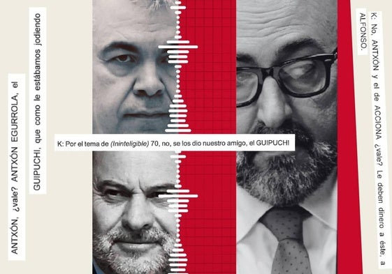 Los audios que involucran al empresario vasco que vive en Elorrio