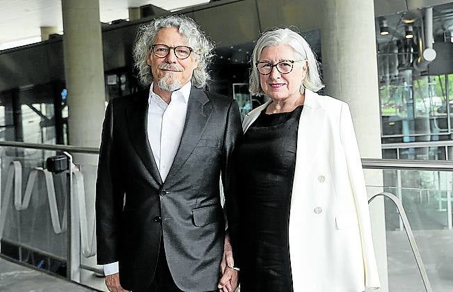 Jesús Mari Lazkano y Ana Elordui.
