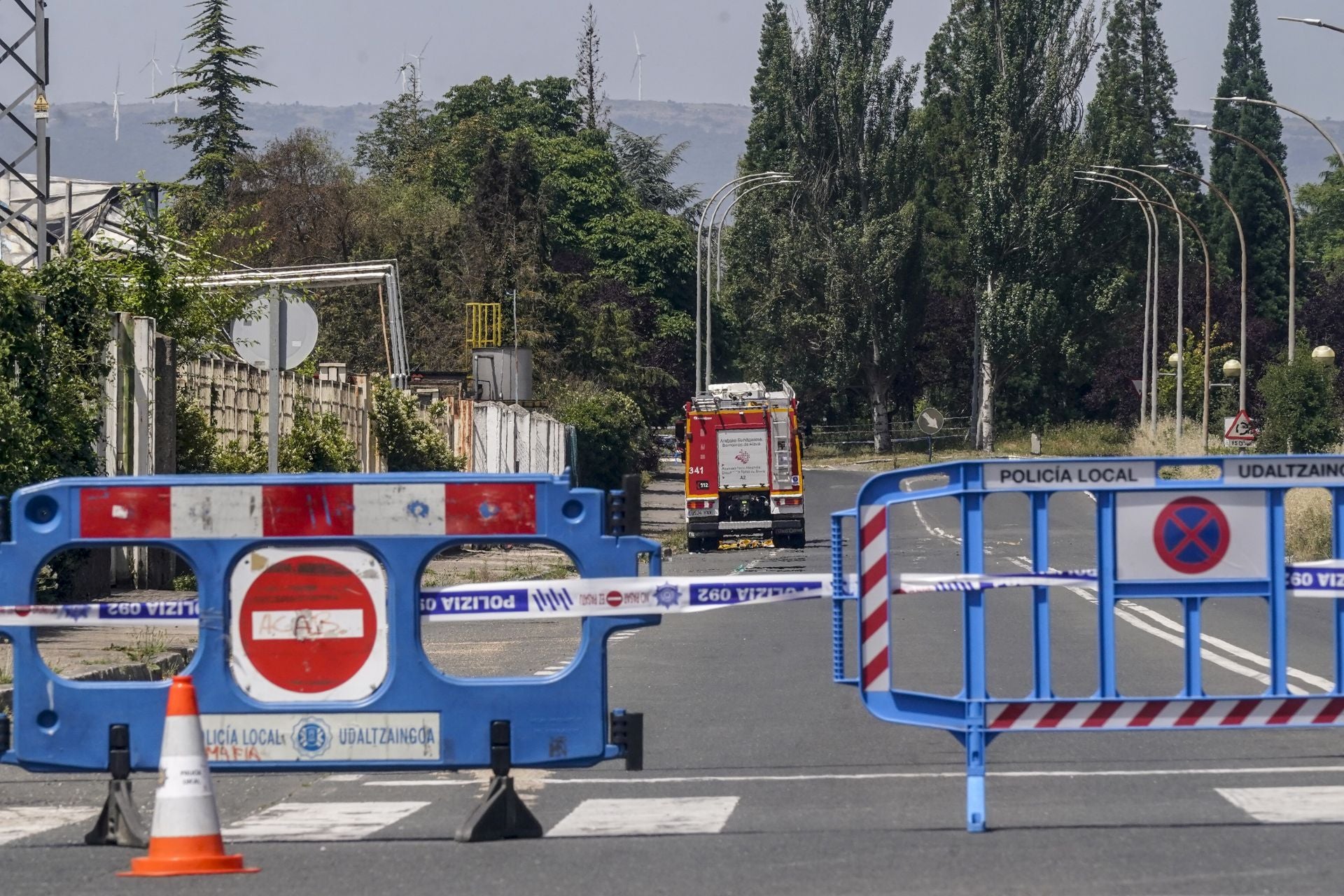 Así ha quedado la fábrica de LEA tras el incendio