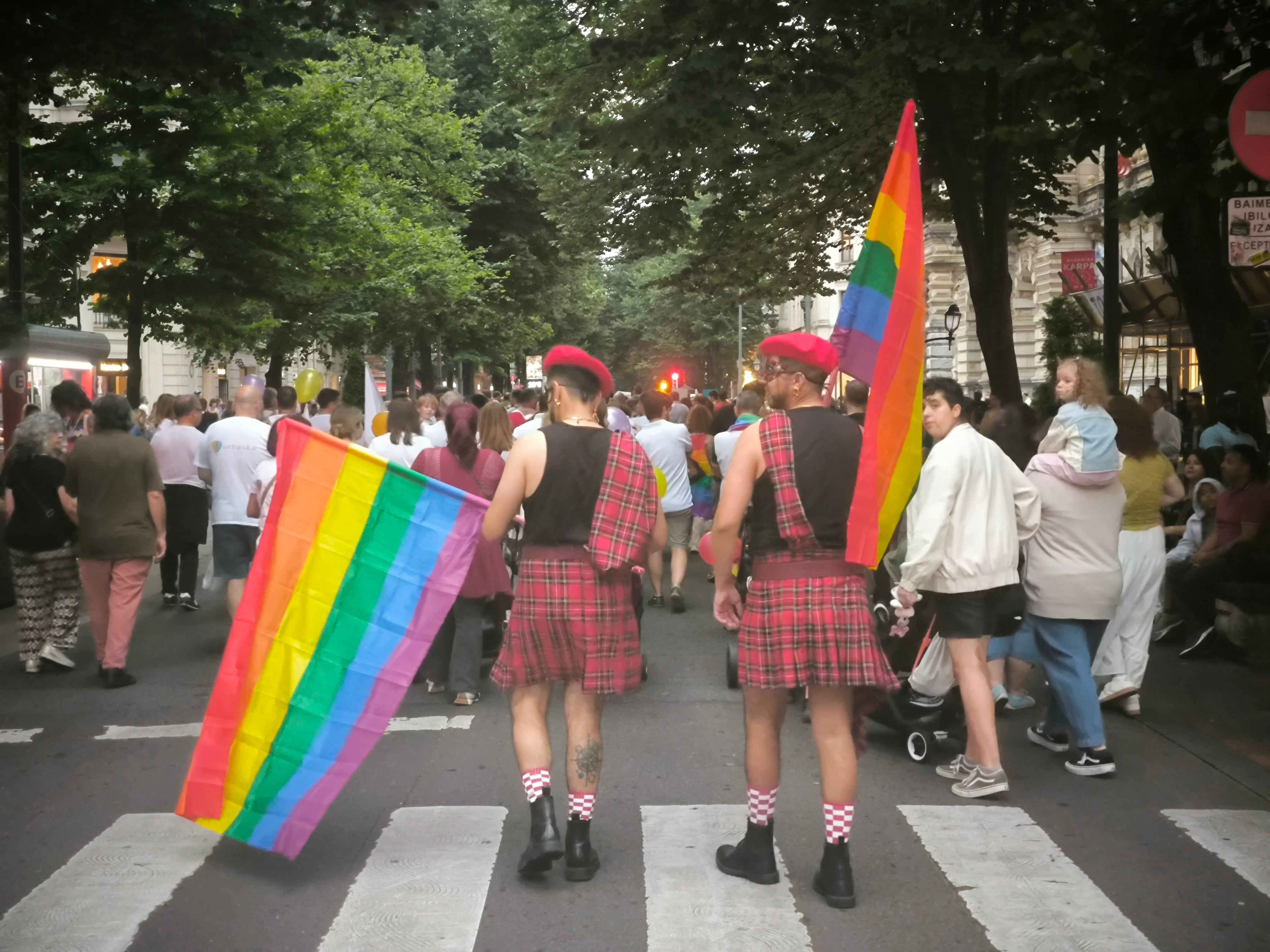 Las mejores imágenes de la marcha del Orgullo en Bilbao