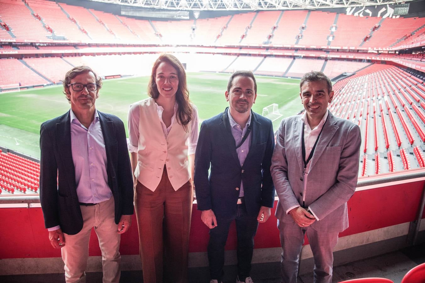 Víctor Pérez, Alicia Torija, Alberto Sánchez y Roberto Rey.