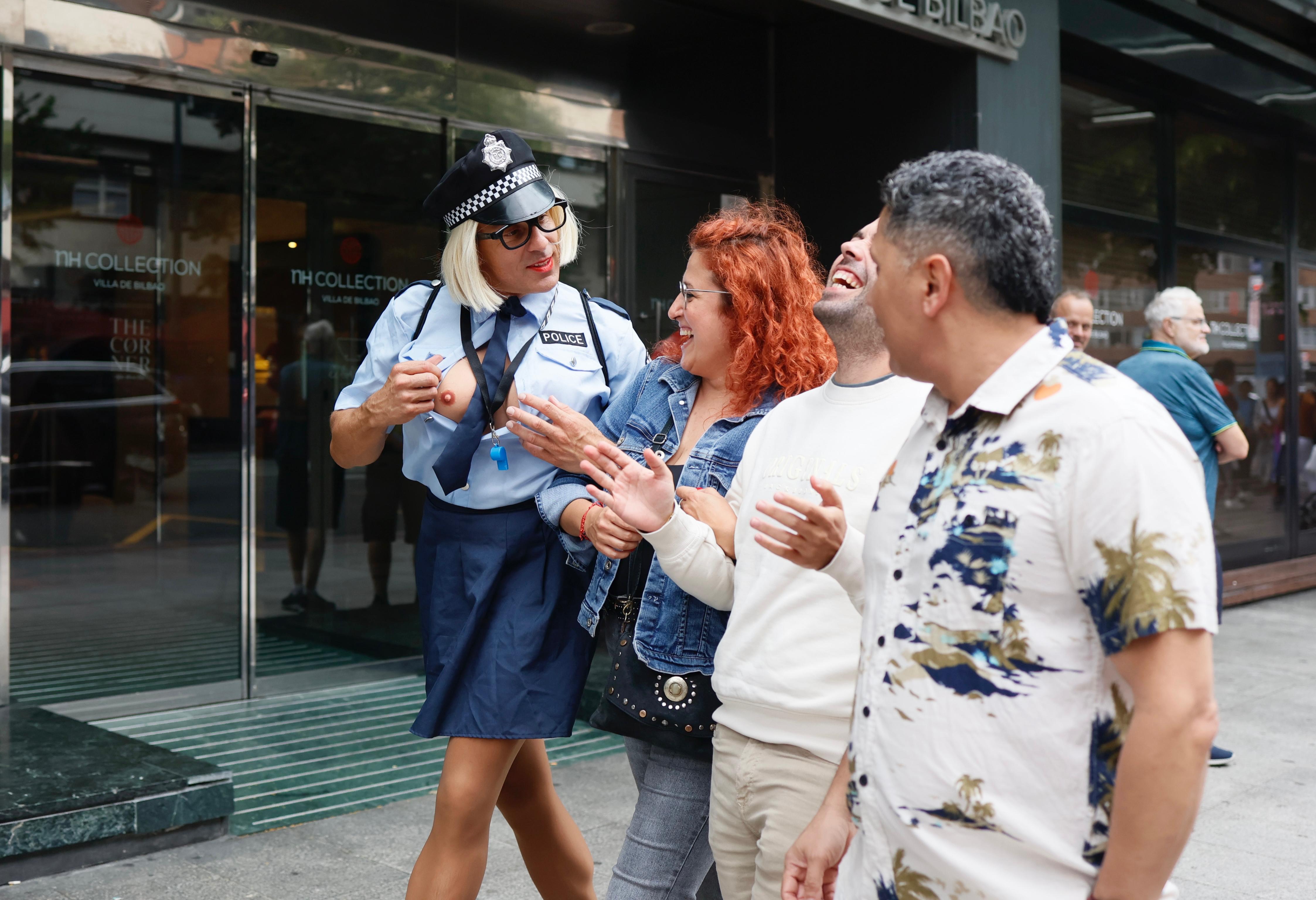 Las mejores imágenes de la marcha del Orgullo en Bilbao