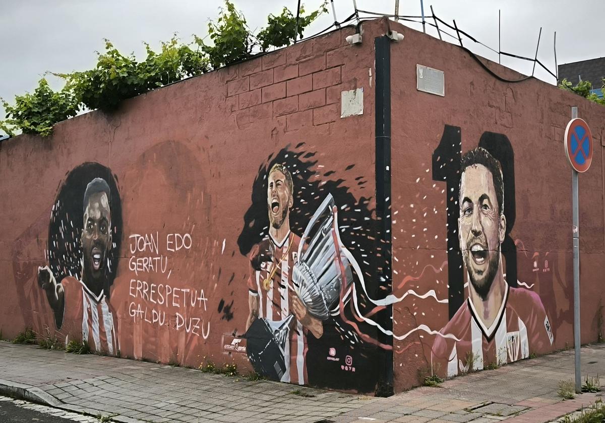 La elegante respuesta de Iñaki Williams a quien ha borrado el rostro de Nico del mural de Barakaldo