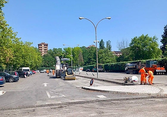 El parking del Portal de Foronda estará cerrado hasta el 27 de junio por obras