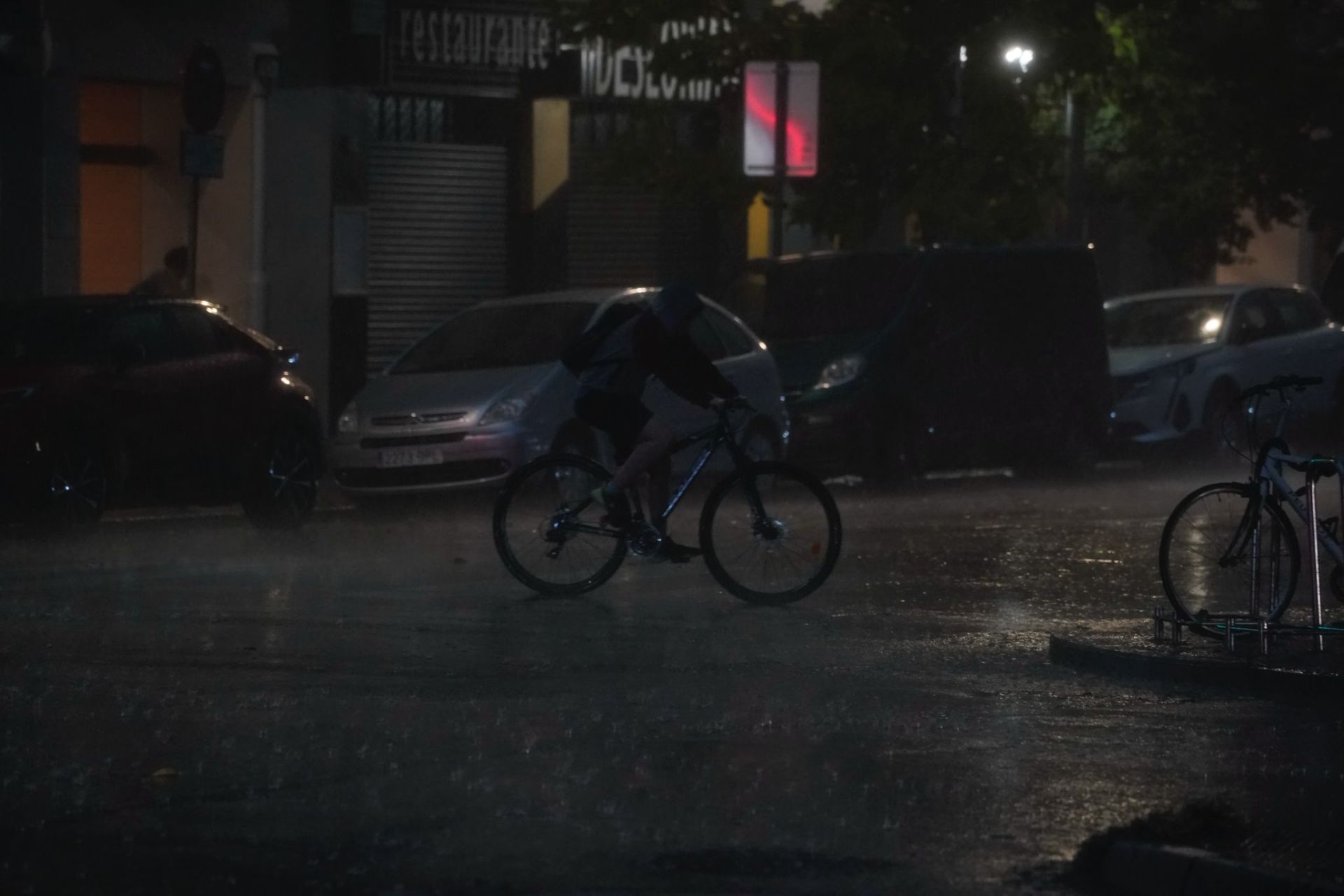 Las imágenes de la tormenta en Vitoria