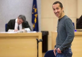 Eneko Gogeaskoetxea, durante un juicio celebrado en la Audiencia Nacional.