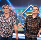 Ernesto Sevilla y Joaquín Reyes, durante su visita a 'El Hormiguero'.