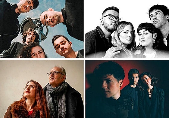 Linze, Sua, Viteri (junto a Estíbaliz Urkiza) y Break The Senses.