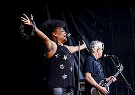 Un momento de la actuación de Bellrays