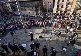 Interpretación de La Paloma de Iradier en la Burullería en 2022.