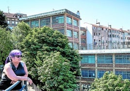 Una vista del antiguo colegio Presentación de María - Hijas de la Cruz de Solokoetxe, en Bilbao.