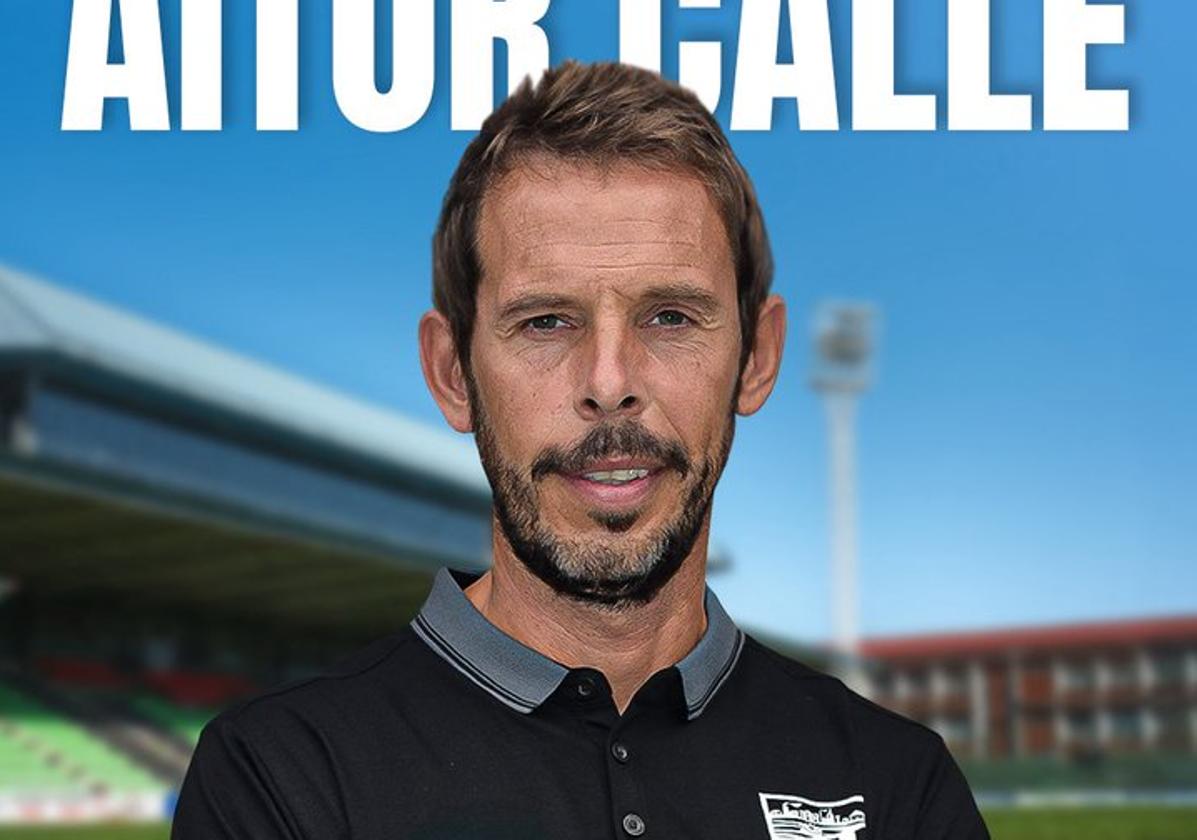 Aitor Calle, nuevo entrenador del Sestao River