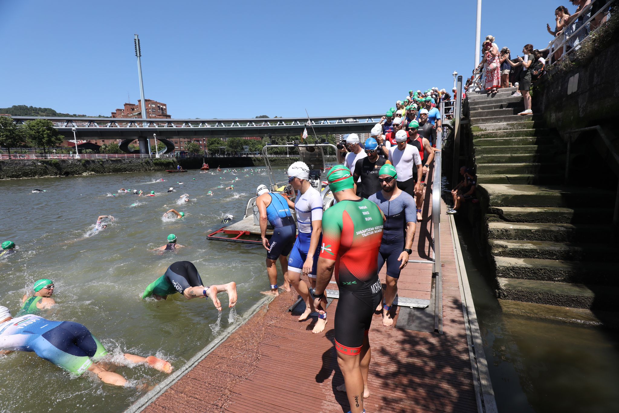 Las mejores imágenes del Triatlón de Bilbao