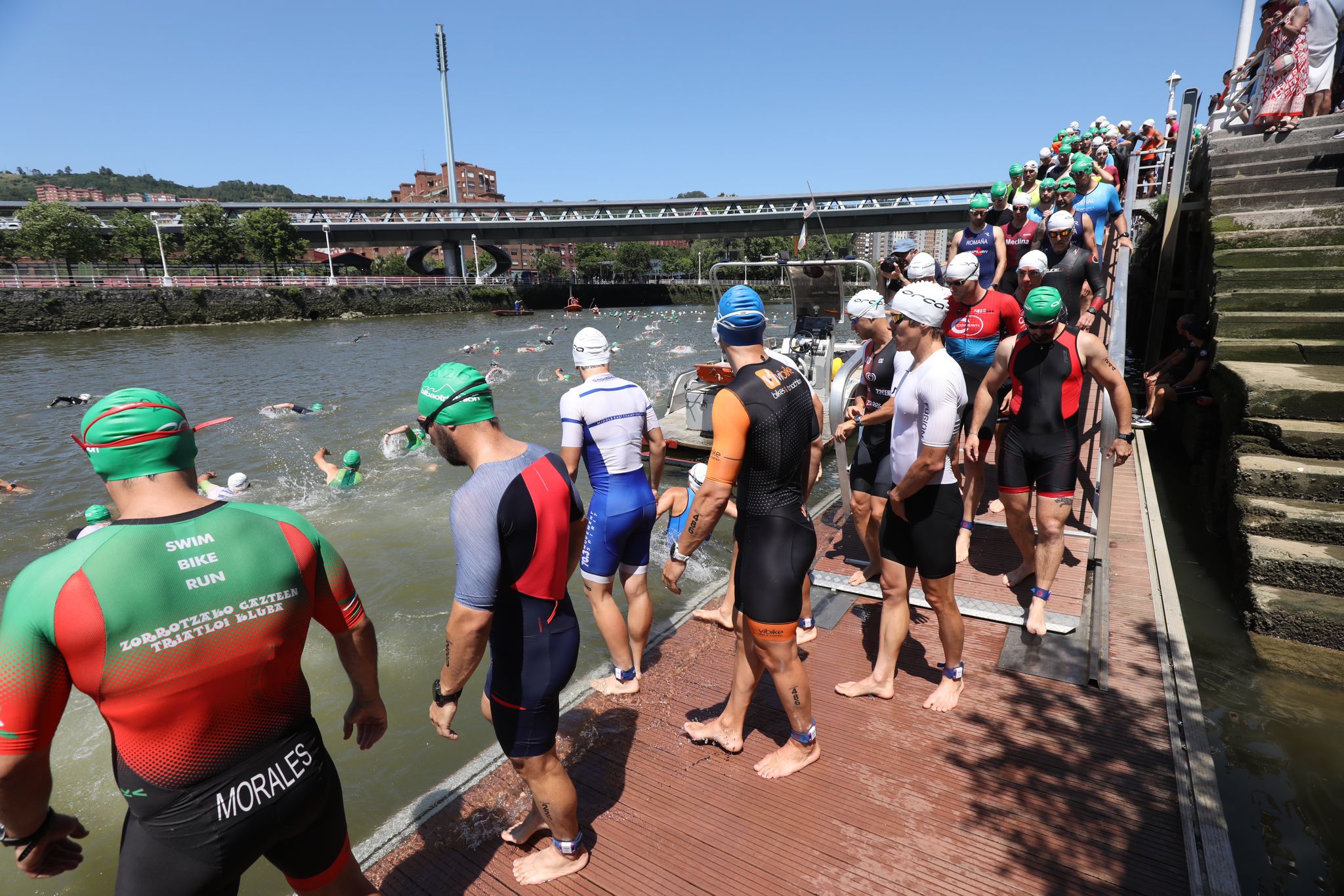 Las mejores imágenes del Triatlón de Bilbao