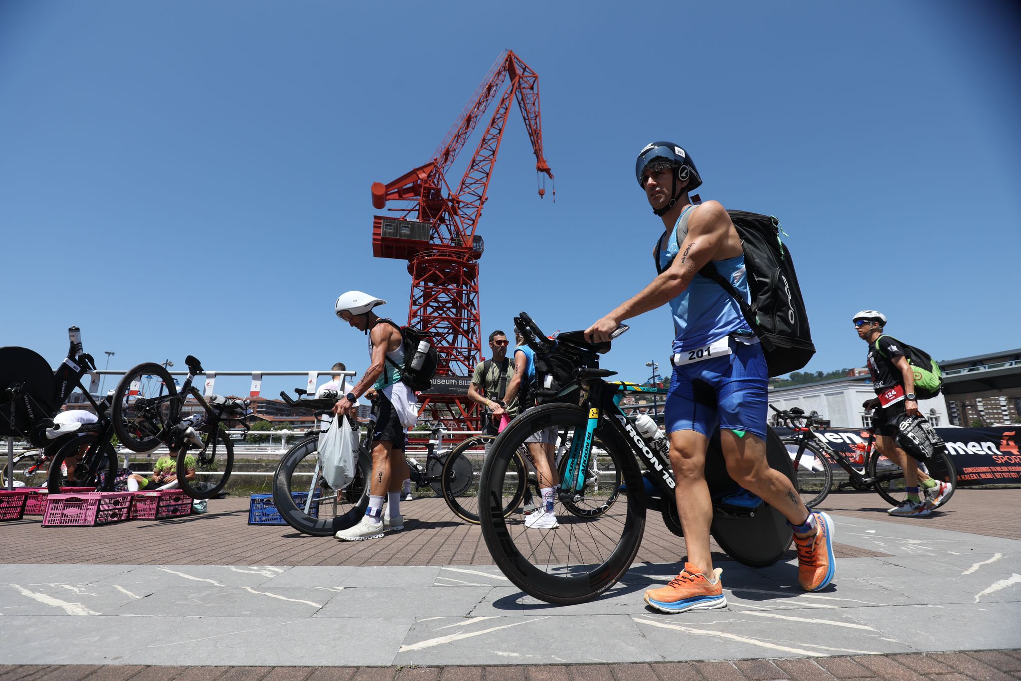 Las mejores imágenes del Triatlón de Bilbao