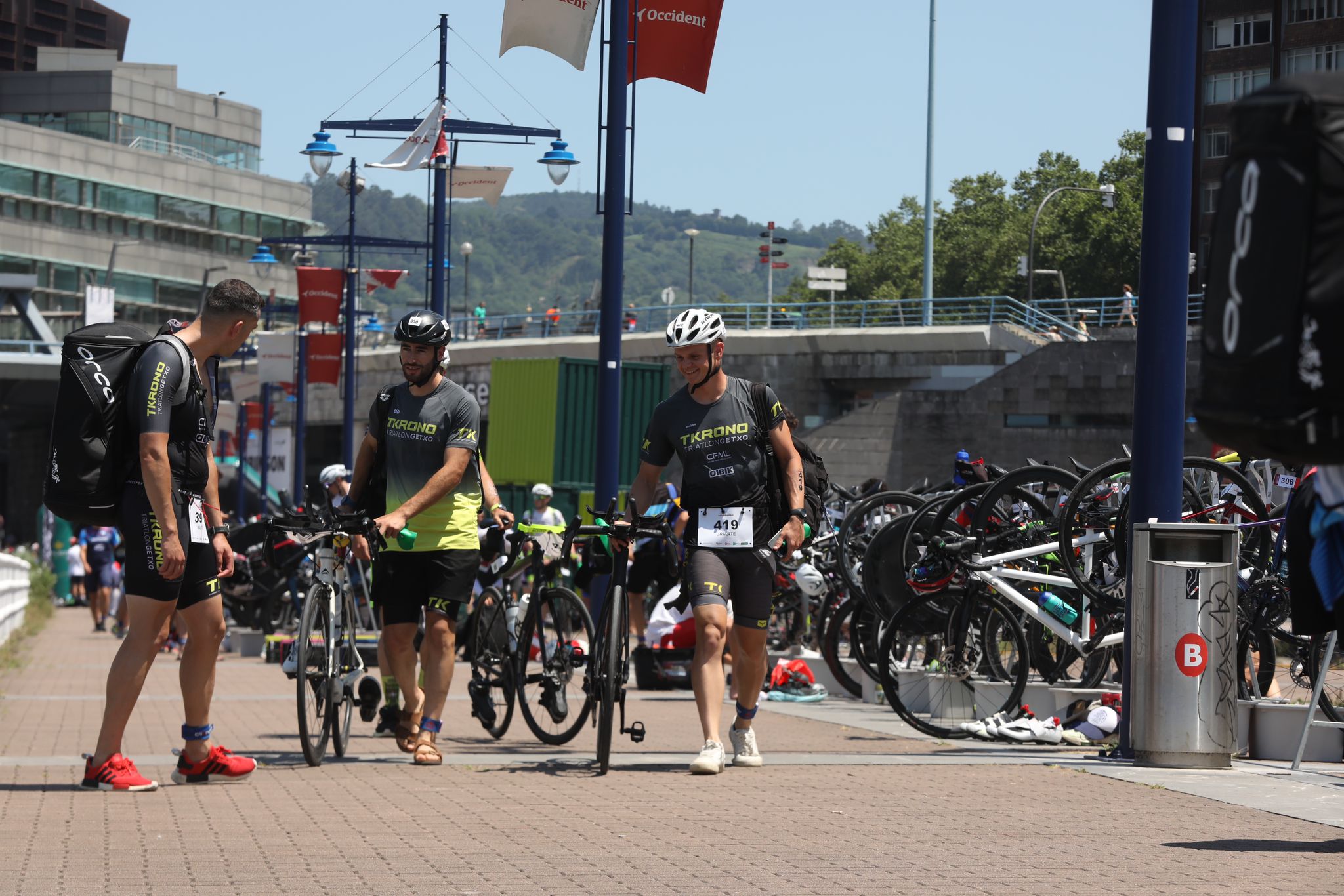 Las mejores imágenes del Triatlón de Bilbao