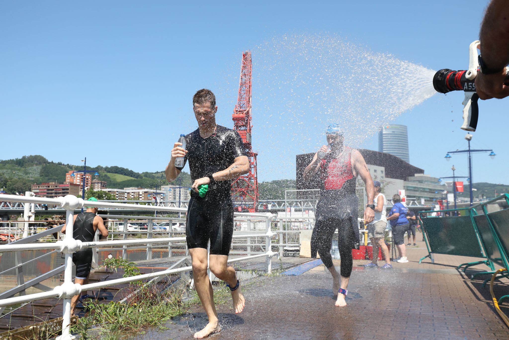 Las mejores imágenes del Triatlón de Bilbao