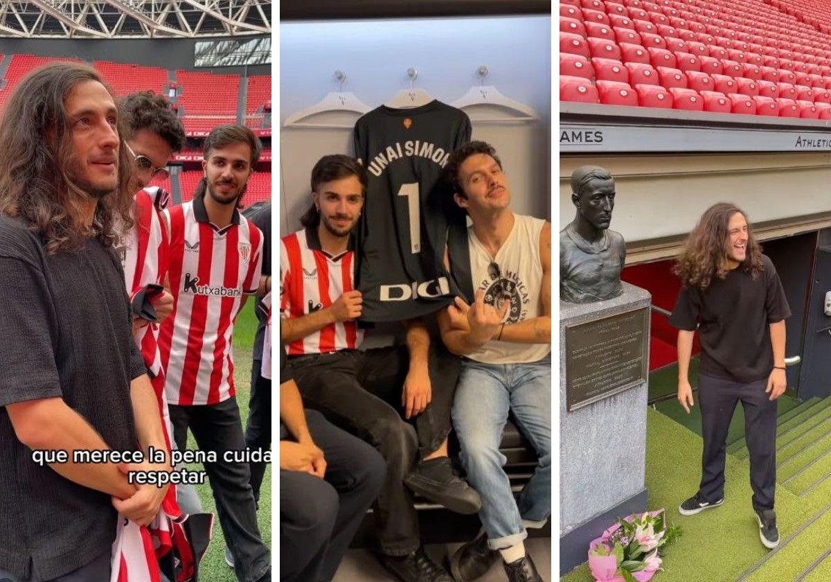 Arde Bogotá alucina en San Mamés: «El Athletic es un club al que todo el mundo admira»