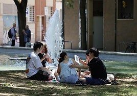 Barcelona se encuentra este fin de semana en alerta por una ola de calor.