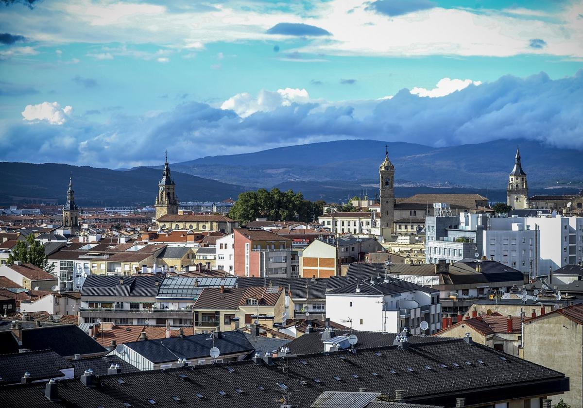 Vista panorámica de Vitoria.