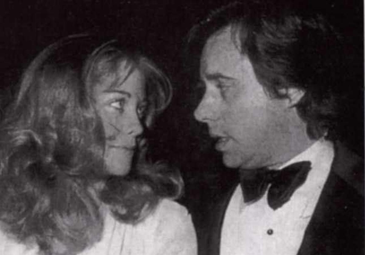 Cybill Shepherd, actriz, y Peter Bogdanovich, director de cine norteamericano